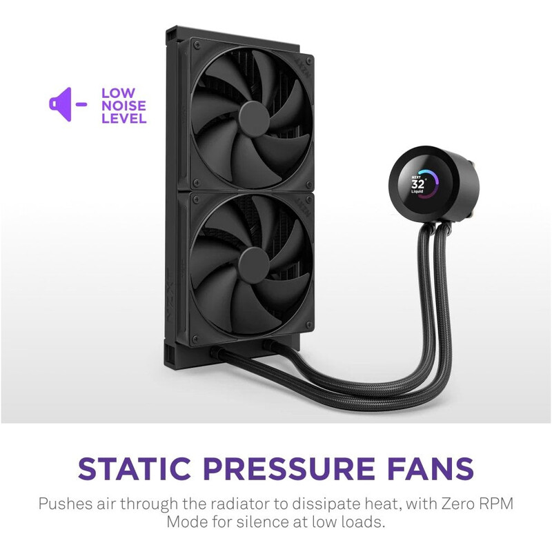 Система водяного охолодження NZXT Kraken Plus 280 Black (RL-KN280-B2)