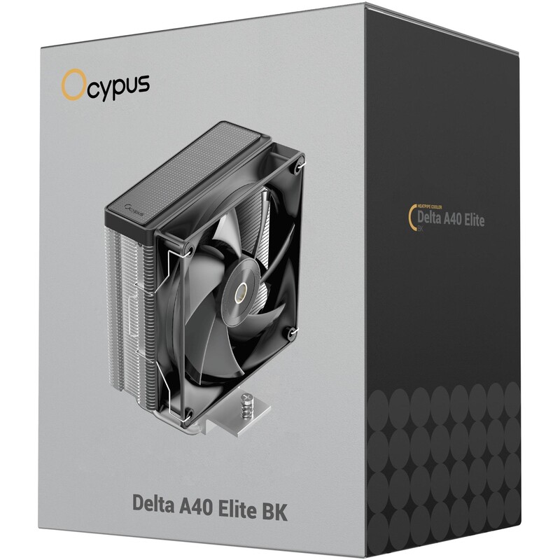 Кулер процесорний Ocypus Delta A40 Elite BK (DELTA-A40-BK1NNWN00E-GL)