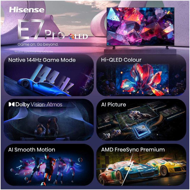 Телевизор Hisense 43E7S Pro