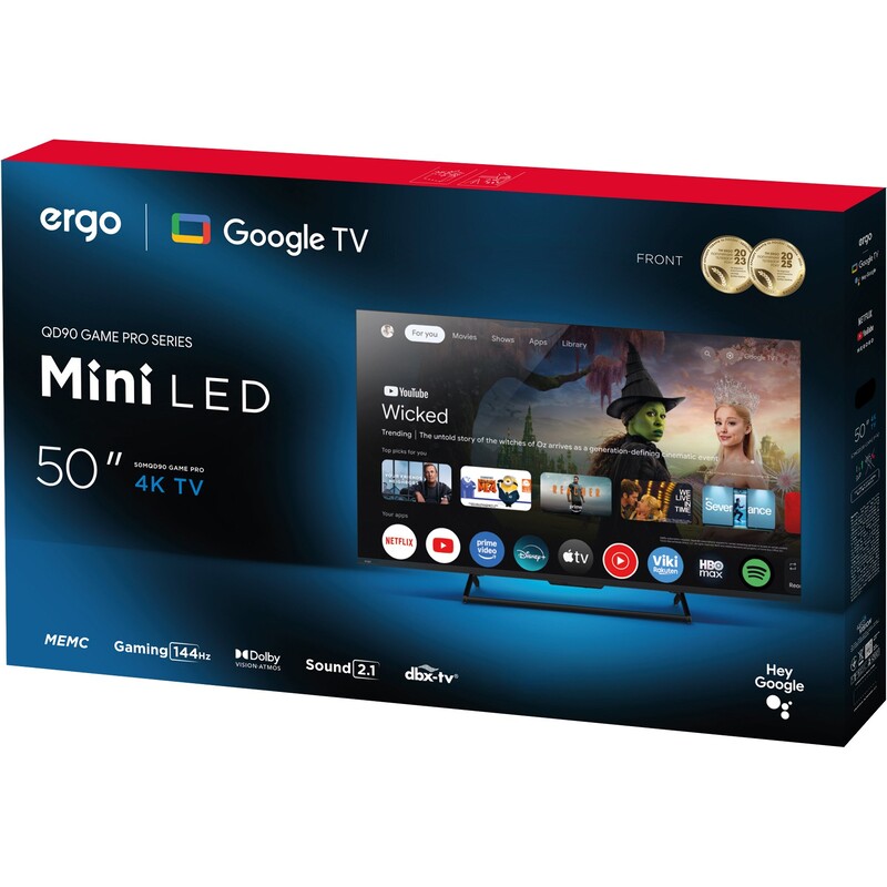 Телевізор Ergo 50MQD90 Game Pro