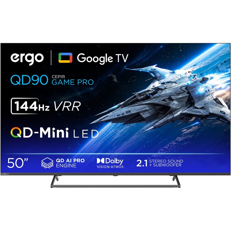 Телевізор Ergo 50MQD90 Game Pro