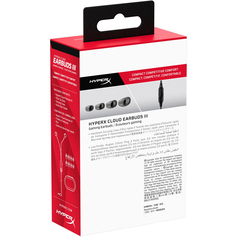 Гарнитура HyperX Cloud Earbuds III Black (BN7R9AA)