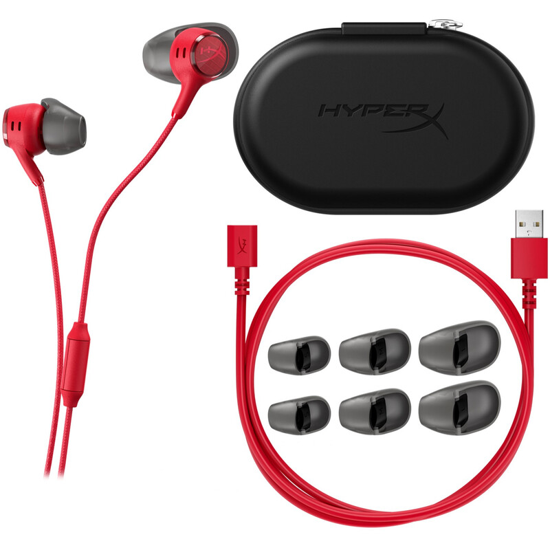 Гарнiтура HyperX Cloud Earbuds III S Red (BN7S2AA)