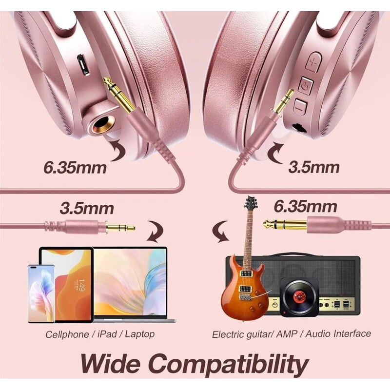 Навушники OneOdio Fusion A70 Rose Gold