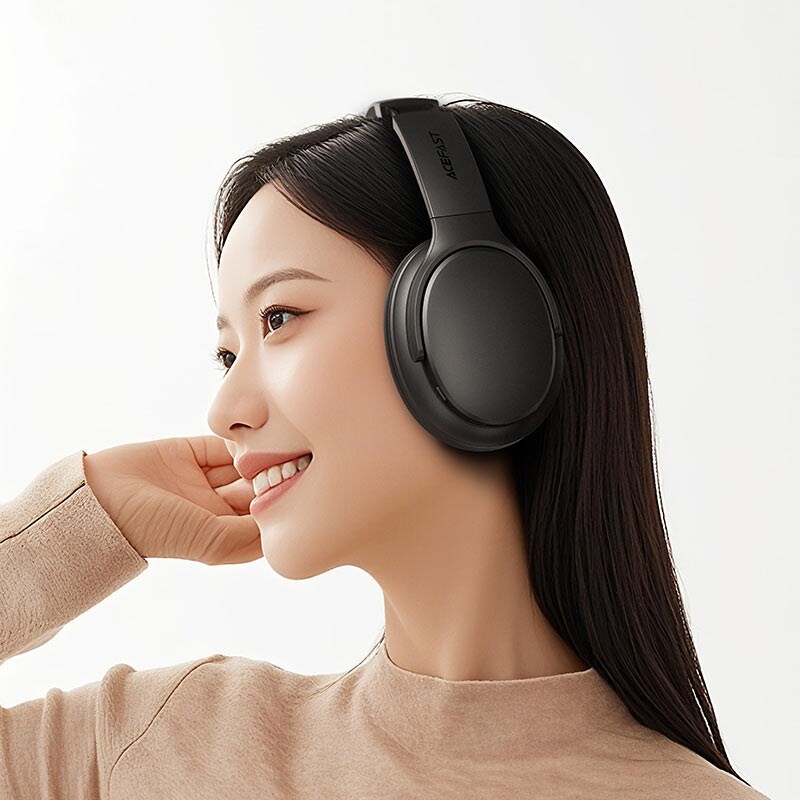 Bluetooth-гарнитура Acefast H10 Black
