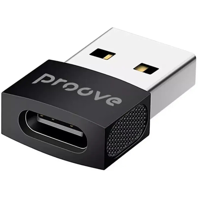 Перехідник Proove OTG Extension Type-C to USB Black (HBEX00012001)