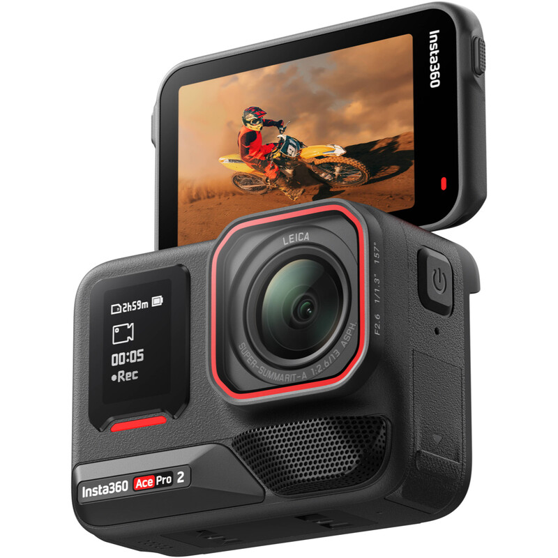 Экшн-камера Insta360 Ace Pro 2 Dual Battery Bundle Black (6977644760888)
