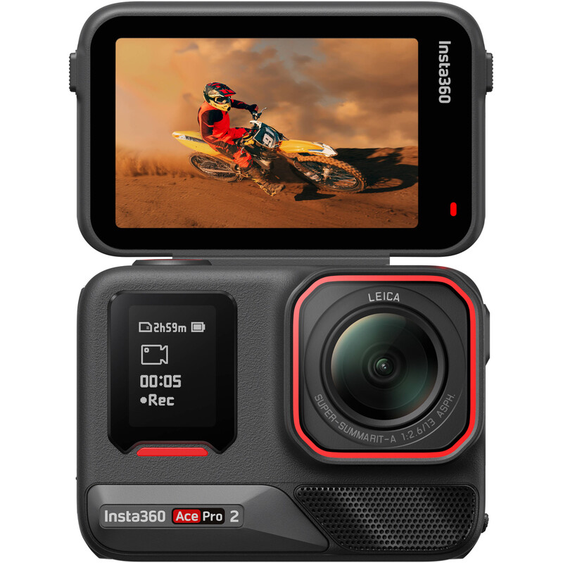 Экшн-камера Insta360 Ace Pro 2 Dual Battery Bundle Black (6977644760888)