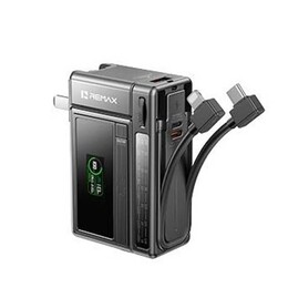 Универсальная мобильная батарея Remax Wayto Series FP-100 10000mAh, 22.5W Black (6954851265559)