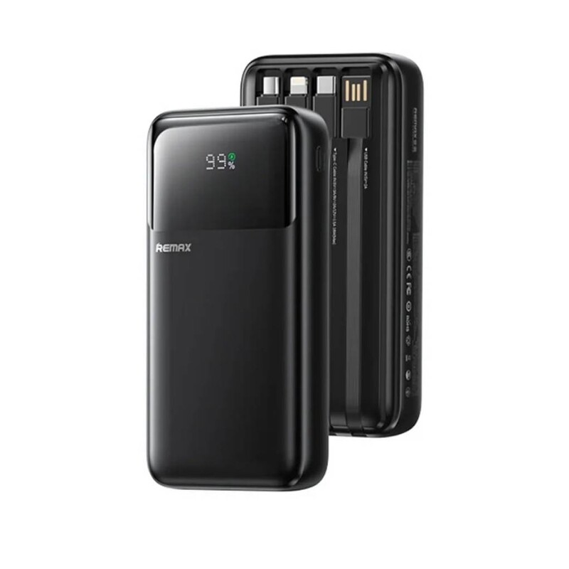 Универсальная мобильная батарея Remax FCP-2 20000mAh, 22.5W Black (6954851247005)