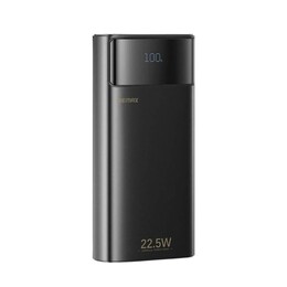 Универсальная мобильная батарея Remax Flashlight FC-12 20000mAh, 22.5W Black (6954851253341)