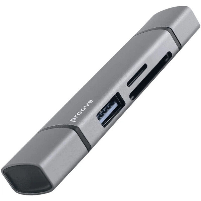 Картридер Proove Arc Link 3 in 1 Silver (HBAL00210014)