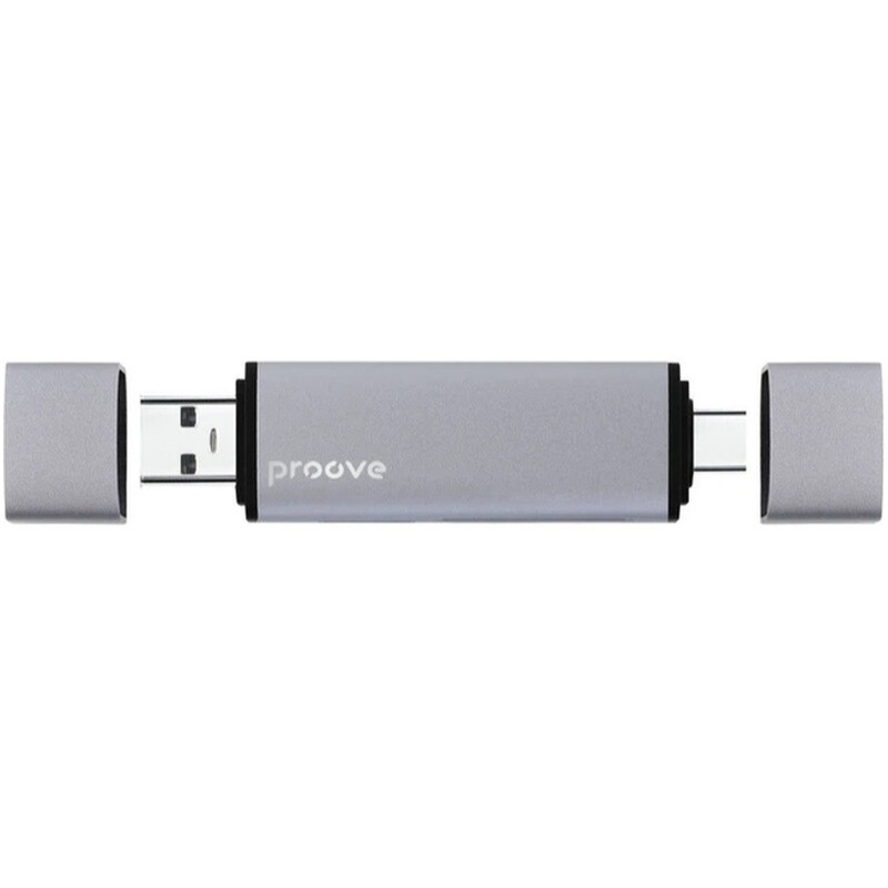 Картридер Proove Arc Link 3 in 1 Silver (HBAL00210014)