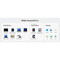 Фото - USB-хаб Cudy 5-in-1 USB 3.0 Type-C - 3xUSB, USB-C, RJ-45 (UH605) | click.ua