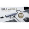 Фото - USB-хаб Cudy 5-in-1 USB 3.0 Type-C - 3xUSB, USB-C, RJ-45 (UH605) | click.ua