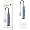 Фото - USB-хаб Cudy 5-in-1 USB 3.0 Type-C - 3xUSB, USB-C, RJ-45 (UH605) | click.ua