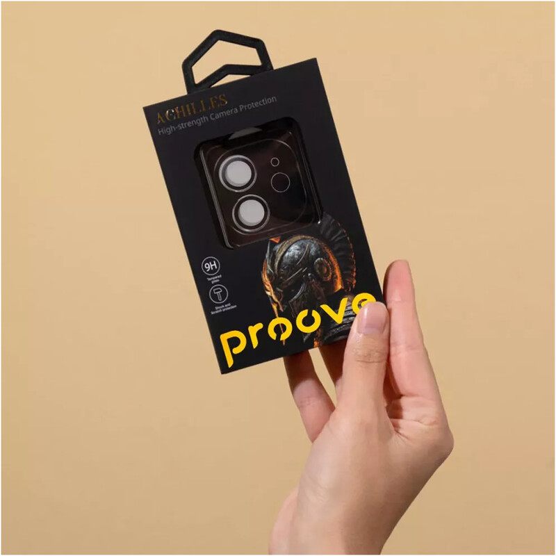 Захисне скло Proove Achilles для камери Apple iPhone 11/12/12 Mini Black (CPPAIP120001)