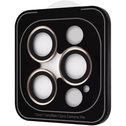 Захисне скло Proove Achilles для камери Apple iPhone 11 Pro/11 Pro Max/12 Pro Gold (CPPAIP12P013)