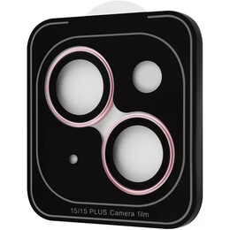 Захисне скло Proove Achilles для камери Apple iPhone 15/15 Plus Pink (CPPAIP15PL19)