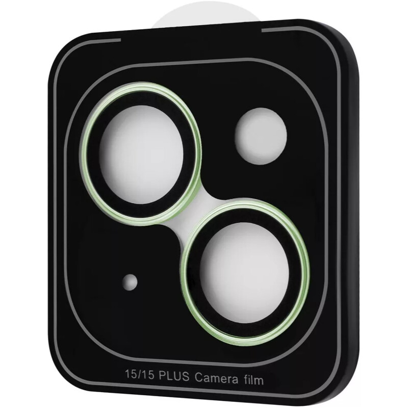 Захисне скло Proove Achilles для камери Apple iPhone 15/15 Plus Green (CPPAIP15PL15)