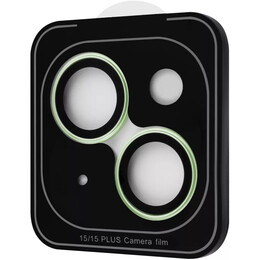 Захисне скло Proove Achilles для камери Apple iPhone 15/15 Plus Green (CPPAIP15PL15)