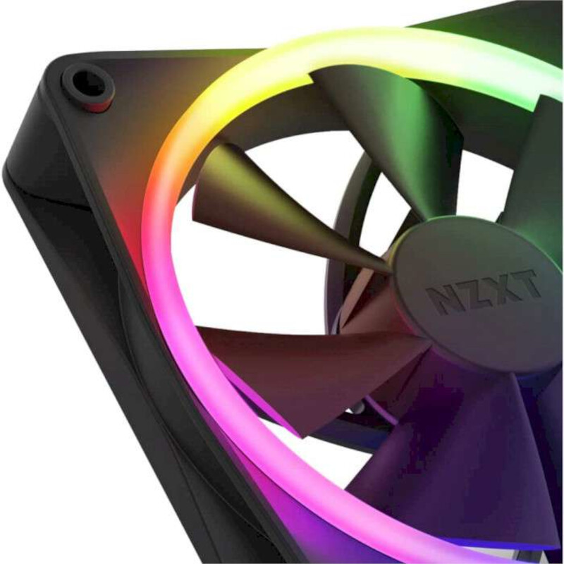 Вентилятор NZXT F140 RGB Twin Black (RF-R14DF-B1)