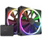 Фото - Вентилятор NZXT F140 RGB Twin Black (RF-R14DF-B1) | click.ua