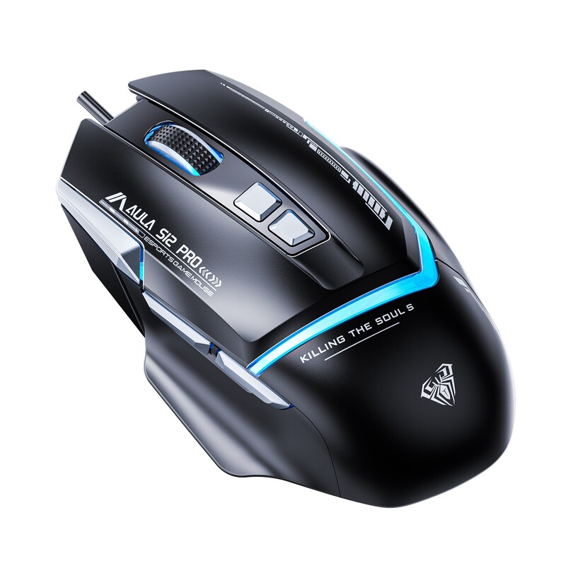 Мышь Aula S12 Pro Black (6948391214375)