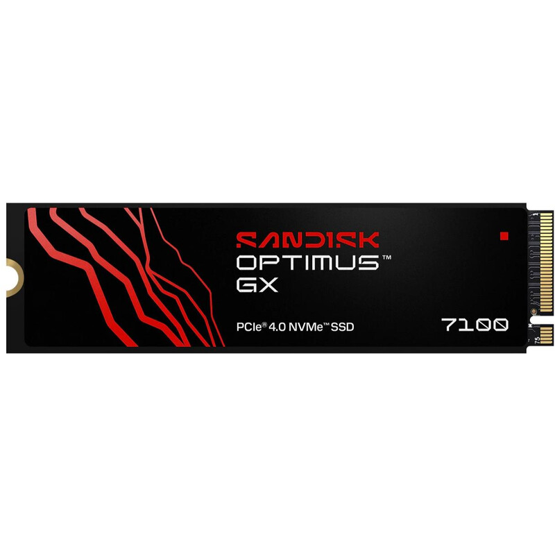 Накопичувач SSD 500GB M.2 NVMe SanDisk Optimus GX 7100 M.2 2280 PCIe Gen4.0 x4 (SDSP71500GAN-000E0)