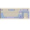 Фото - Клавиатура беспроводная Aula S99 White/Purple (6948391209906) | click.ua