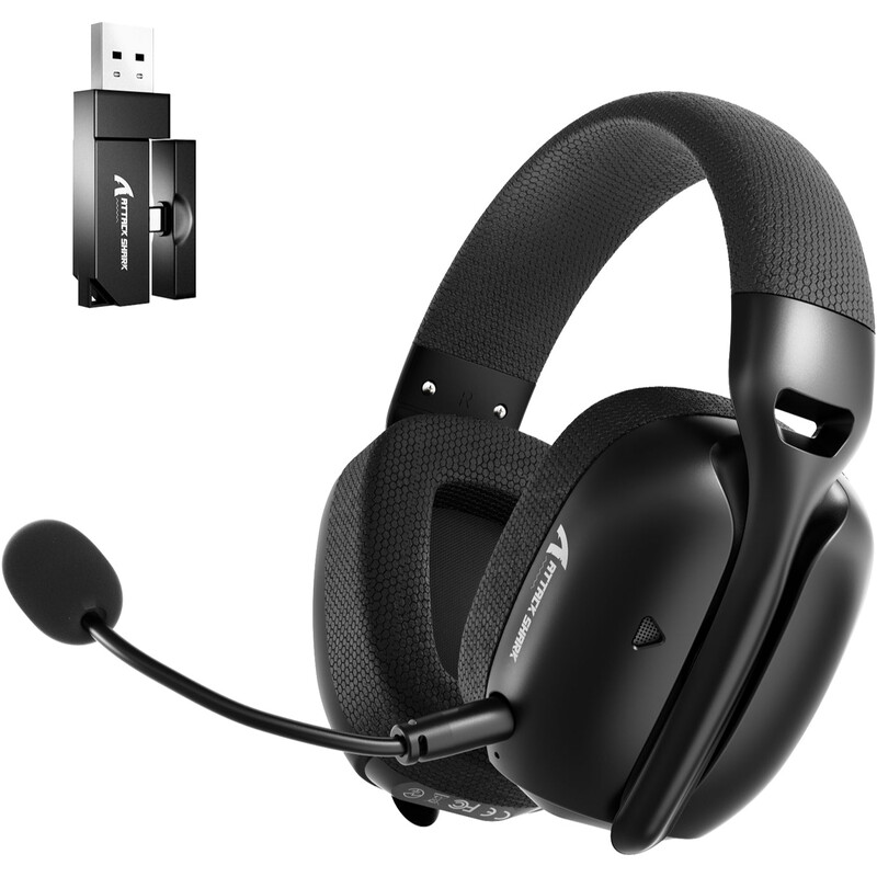Bluetooth-гарнитура Attack Shark L80 Pro Wireless Black (L80PROB_AS)