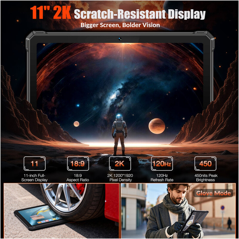 Планшет Orcatab WT1 Pro 6/256GB Black