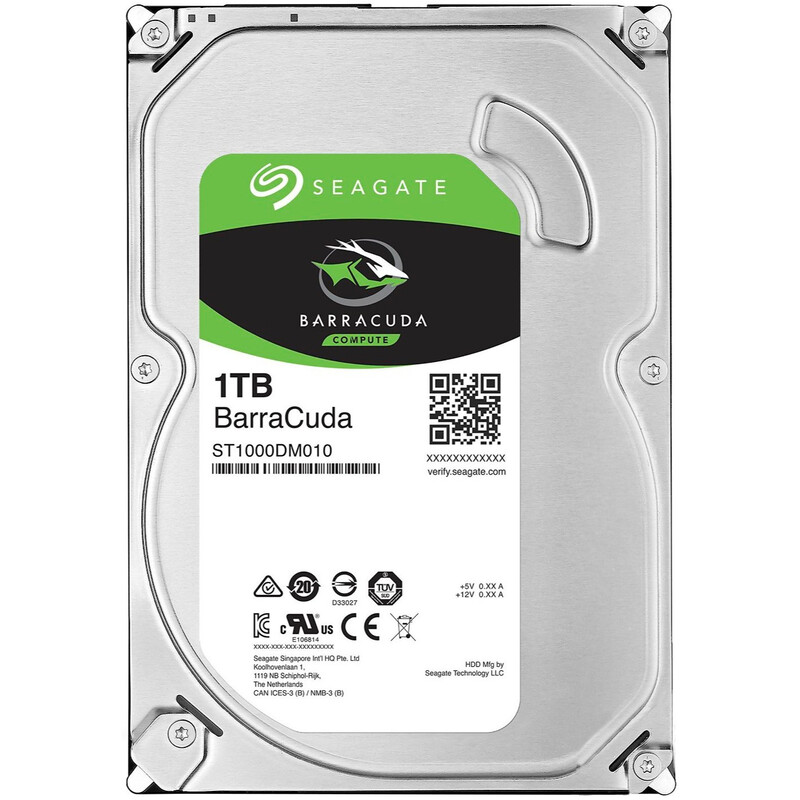 Накопичувач HDD SATA 1.0TB Seagate BarraCuda 7200rpm 64MB (ST1000DM010)