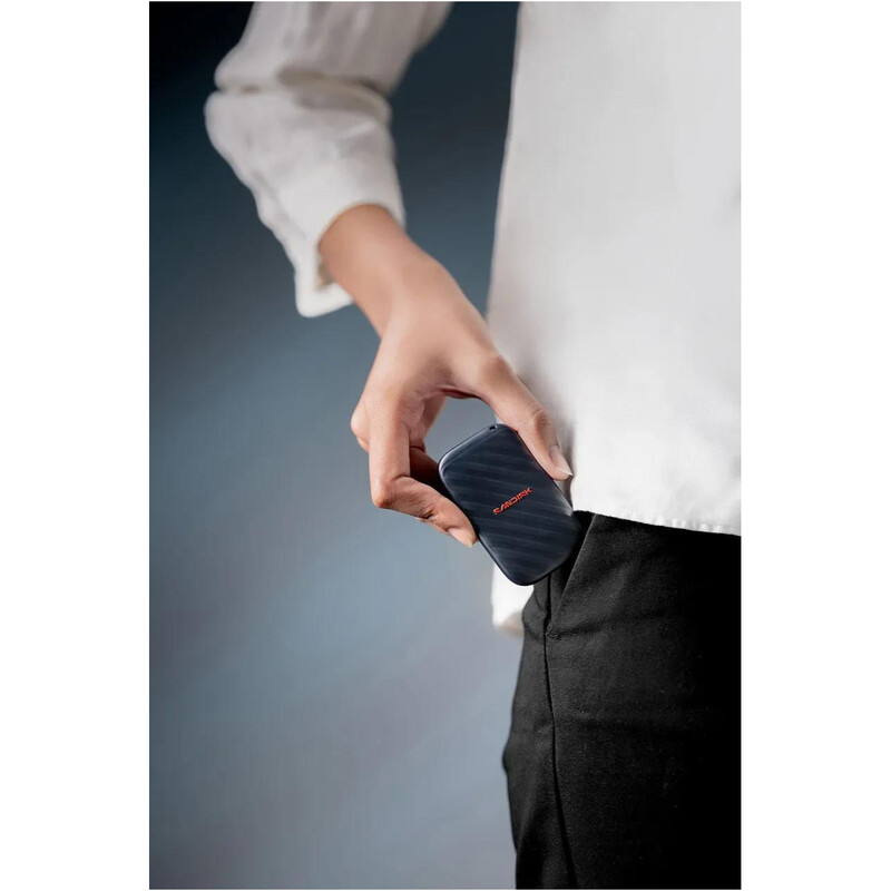 Накопичувач SSD зовнішній 500GB SanDisk Portable Drive USB 3.2 Type-C (SDSSDE10-500G-G25)