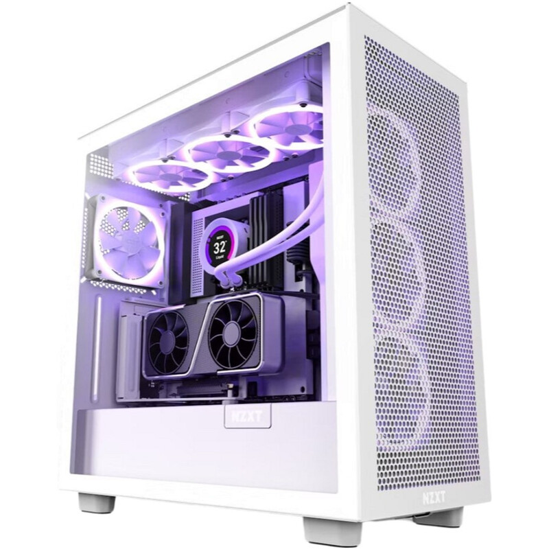 Брекет для вертикальної установки відеокарти NZXT Vertical GPU Mounting Kit White (AB-RH175-W1)