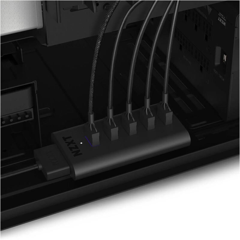 Концентратор NZXT Internal USB 2.0 Black (AC-IUSBH-M3)
