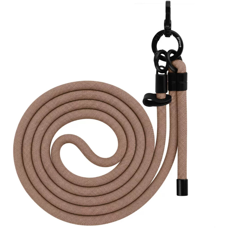 Ремінець для смартфона Proove Twist Color Cross-Body Strap Brown (PSBSUNLC1556)
