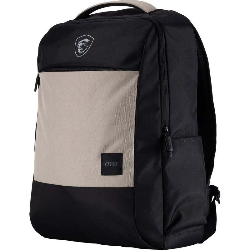 Рюкзак для ноутбука MSI Essential Backpack II 17" Black/Beige (G34-N1XXX27-808)_promo
