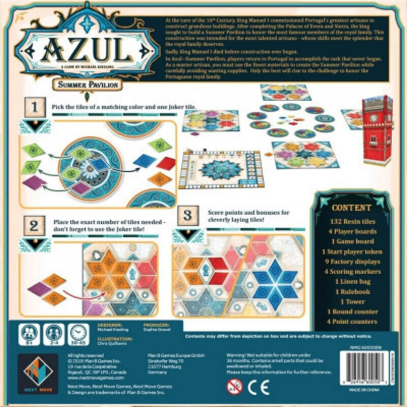 Настольная игра Asmodee Азул. Летний дворец (NMG60050UA)