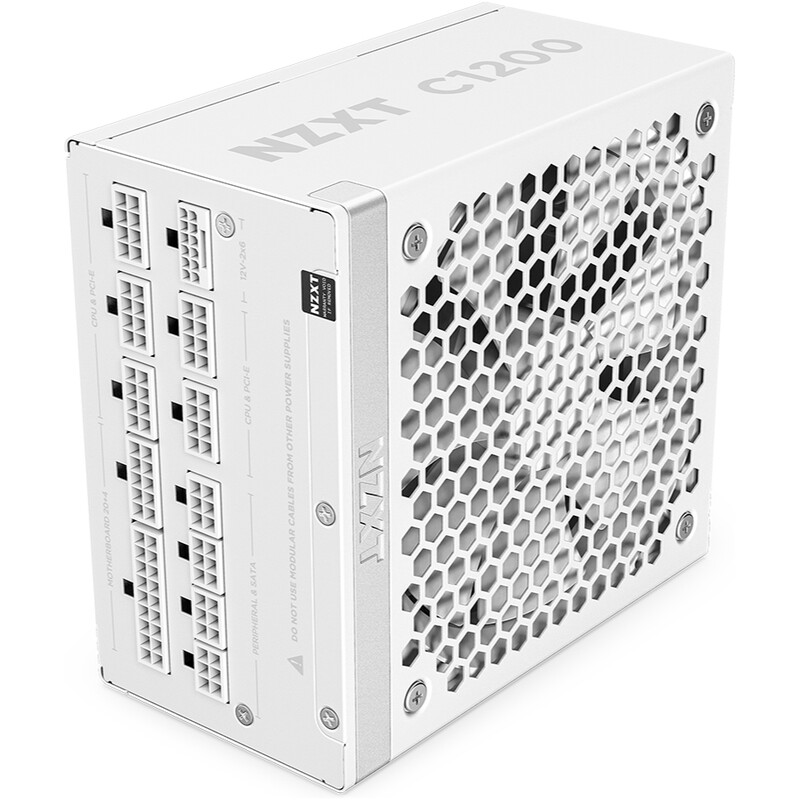 Блок живлення NZXT C1200 White (PA-2G2BW-EU) 1200W, 80+ Gold