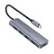Фото - Концентратор USB Type-C Ugreen 4xUSB 3.0, Gray (70336) | click.ua