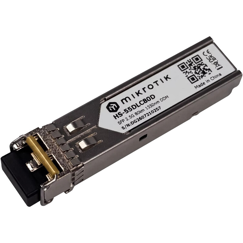 Оптичний SFP-модуль MikroTik HS-55DLC80D