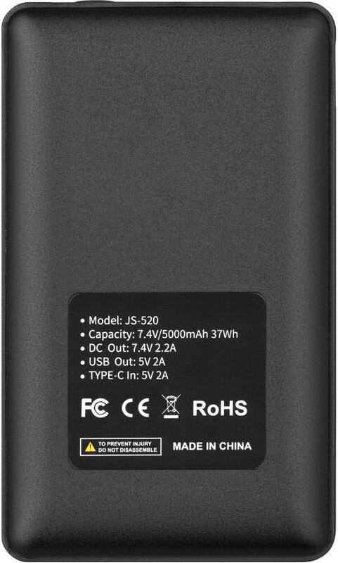 Универсальная мобильная батарея 2E для одежды с подогревом 5000mAh 10W Black (2E-RB5000FHC)