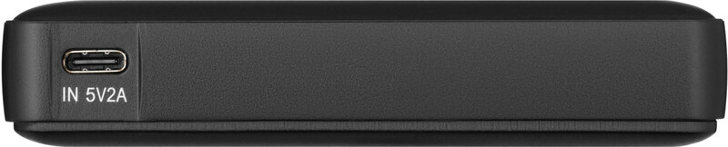 Универсальная мобильная батарея 2E для одежды с подогревом 5000mAh 10W Black (2E-RB5000FHC)