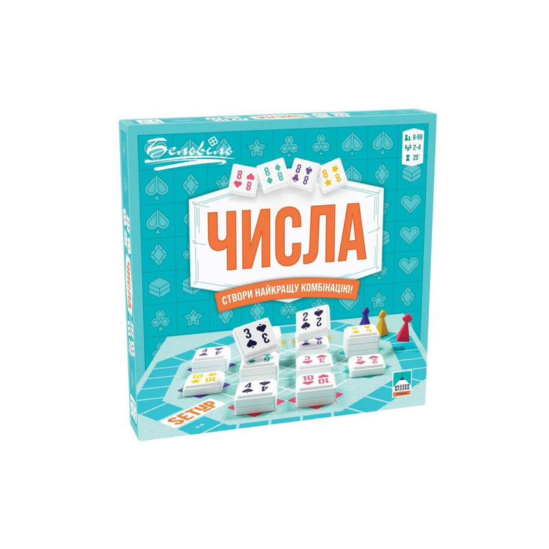 Настольная игра Asmodee Числа (BZZSET0101UA)