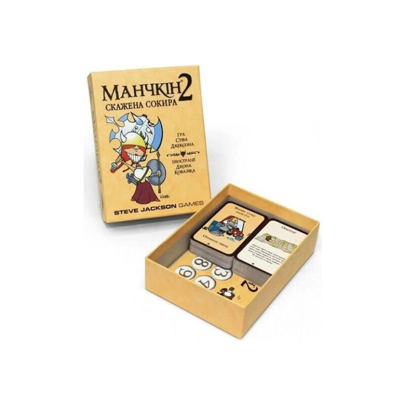 Настільна гра Третя Планета Манчкін 2. Скажена Сокира (3P 10504 UA)