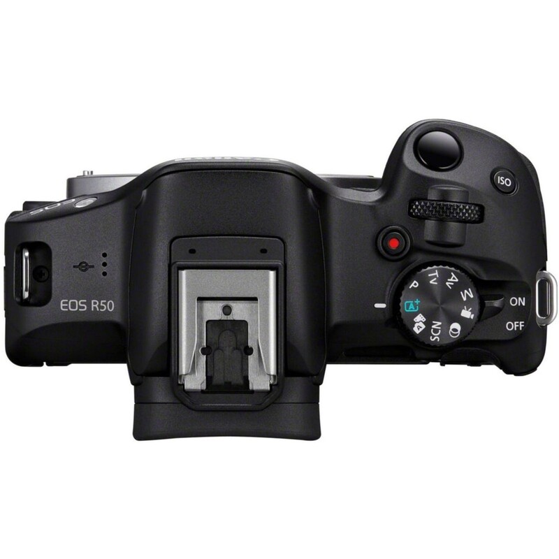 Цифровая фотокамера Canon EOS R50 + RF-S 18-45 IS STM Black Creator Kit (5811C036)