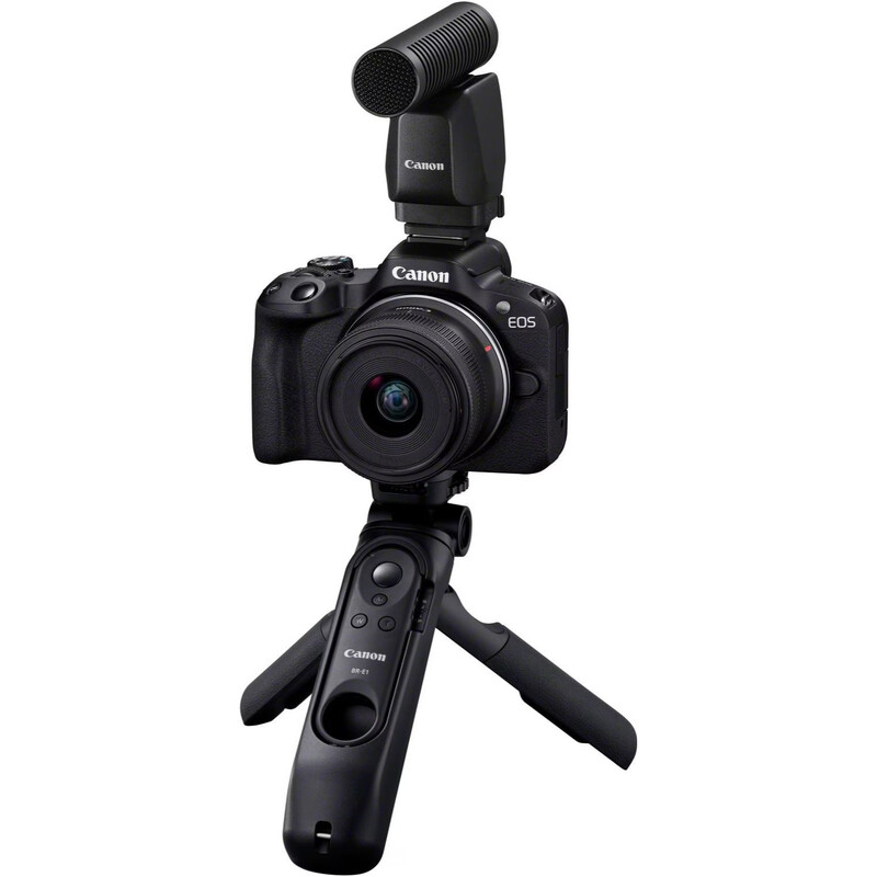 Цифровая фотокамера Canon EOS R50 + RF-S 18-45 IS STM Black Creator Kit (5811C036)