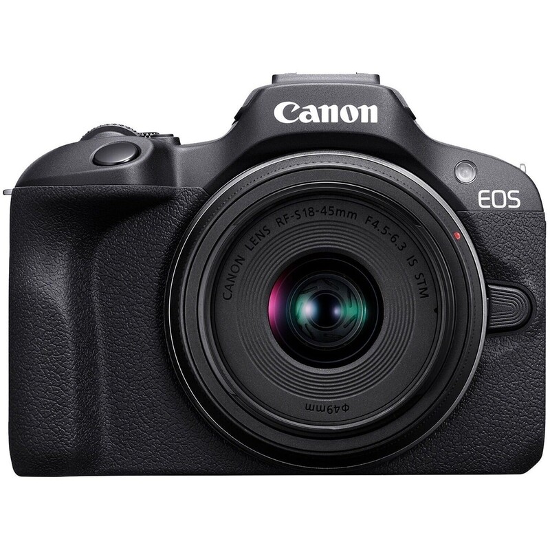 Цифровая фотокамера Canon EOS R100 + 18-45 IS STM Travel Kit (6052C074)