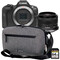 Фото - Цифровая фотокамера Canon EOS R100 + 18-45 IS STM Travel Kit (6052C074) | click.ua
